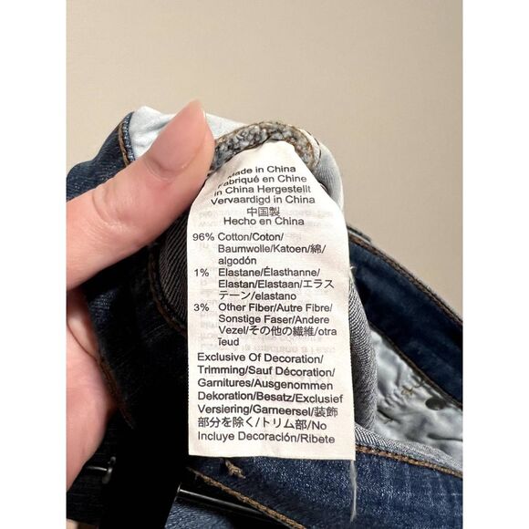 Madewell High-Rise Denim Shorts Style #K5970 Size 26 - Picture 3 of 8